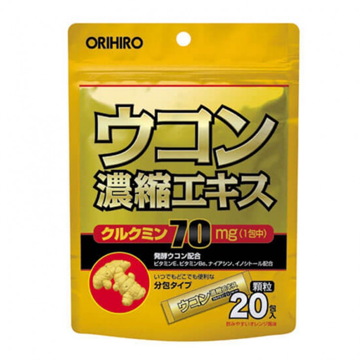 ORIHIRO 濃縮薑黃萃取精華顆粒